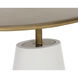 Kadin 22.75 X 19 inch White Outdoor Side Table